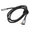 4K 100W PD 5A Right Angle Bend 90 Degree Gen 2 USB3.1 Type C Male To Female Extension Cord