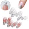 Espelho Metal Gel Unhas Esmalte Prata Cor Unha Pintura Desenho Gel UV Longa Duração Nail Art Decoração