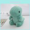 Cute Dinosaur Pendant Backpack Plush Toy Keychain Accessory In Pink Blue Light Green Dark Green