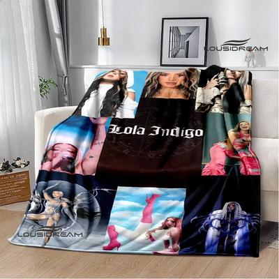 Chanteuse espagnole Lola índigo couvertures imprimées Bride Couverture chaude couverture douce et confortable couvertures de pique-nique cadeau d'anniversaire