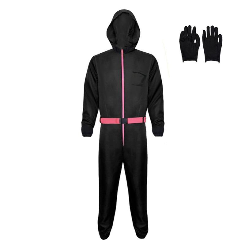 Crianças Halloween Cosplay Jogo Fantasia Vermelha Crianças Festa Role Playing Vestido Fantasia Roupa Macacão de Trabalho