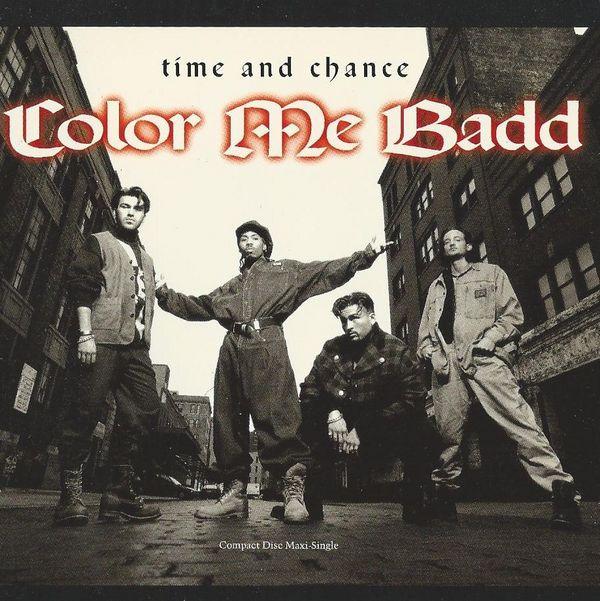 

CD COLOR ME BADD Time And Chance CD41147 Giant 1993 Canada SoulFunk Used