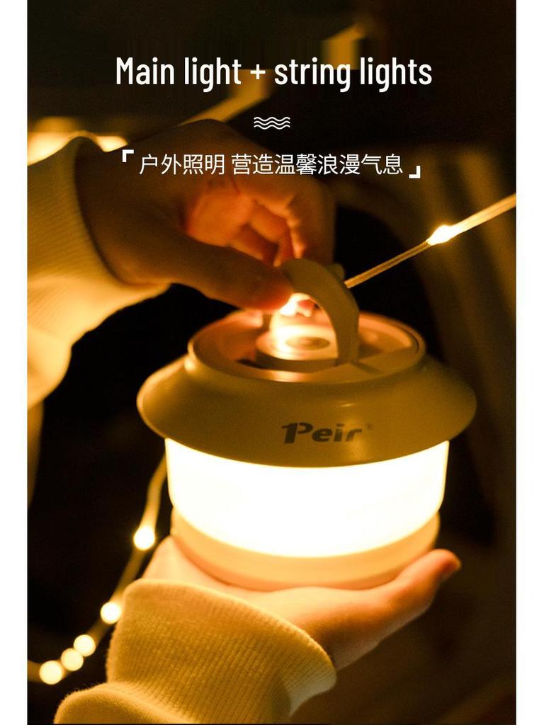 Starry Sky Camping String Lights: Ultra-Long Battery Life for Tent and Canopy Illumination