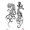 High Quality Waterproof Women's Sexy Flower Animal Tribal Temporary Body Art Tattoos Tattoo Stickers