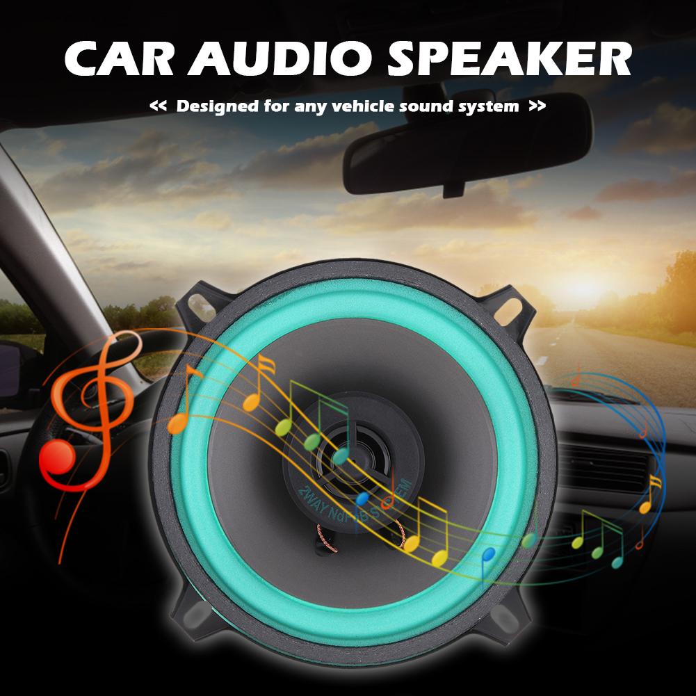 5 Inch 2 Way Car HiFi Coaxial Speaker 100W 4 Ohms Vehicle Audio Music Stereo Subwoofer 12V Full Range Frequency Auto Audio China Mainland