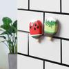 Cartoon Cute Animal Kitchen Refrigerator Magnet Resin Fruit Popsicle Ice Cream Home Decoration Multicolor Optional