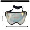 090E Comfortable Motorbike Bubble Goggles Eyewear for Urban Street Riding Safety Gear