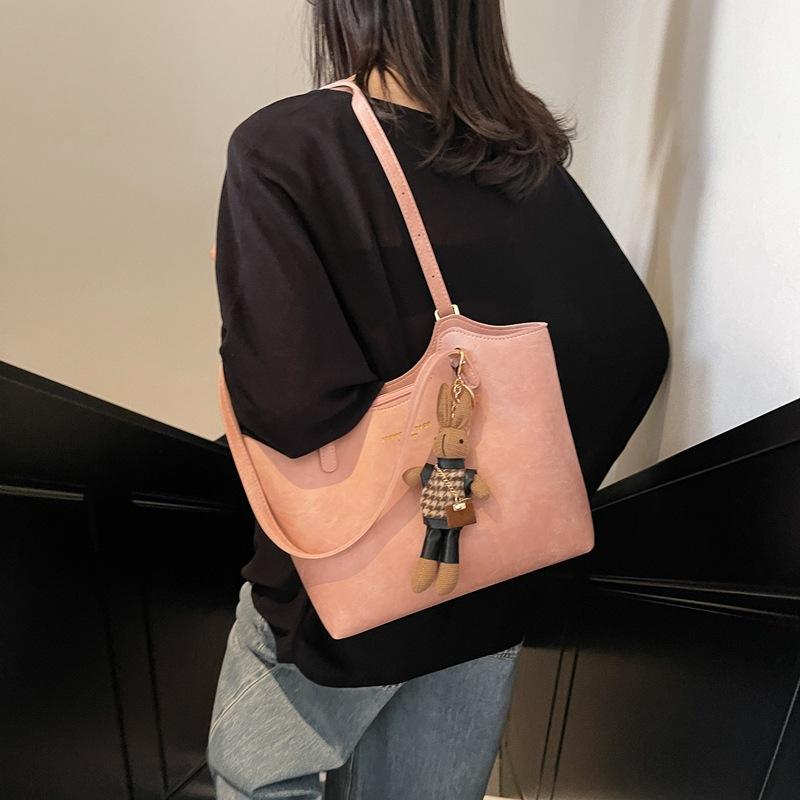 Premium sense large-capacity commuter bag women's fashion new class 2025 women's handheld satchel shoulder tote bag