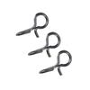 300PCS Multi-Purpose Fly Fishing Snap Stainless Steel Lure Snap Durable Fishing Snap  Trout Fishing