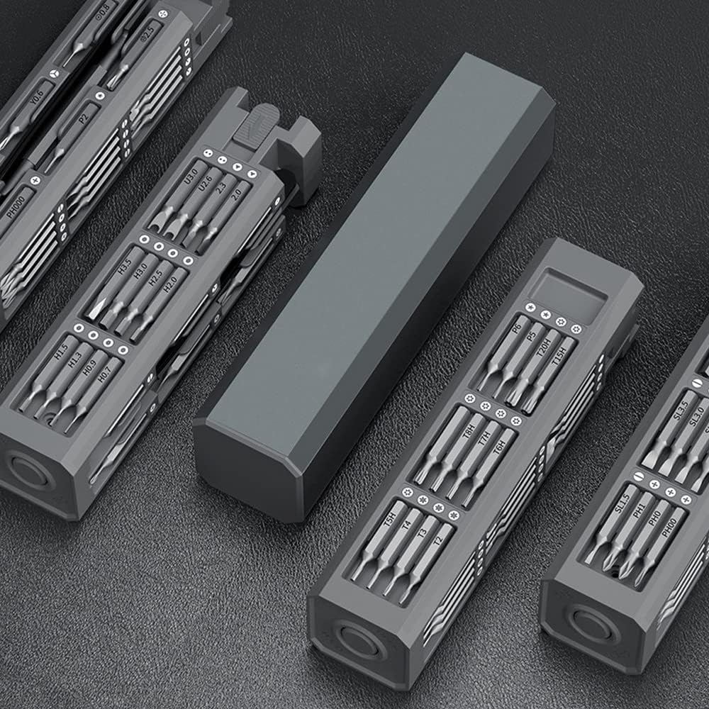 Precyzyjny śrubokręt 44 w 1 Zestaw narzędzi naprawczych Magnetyczne pudełko do przechowywania Nadaje się do produktów elektronicznych Zestaw narzędzi do okularów