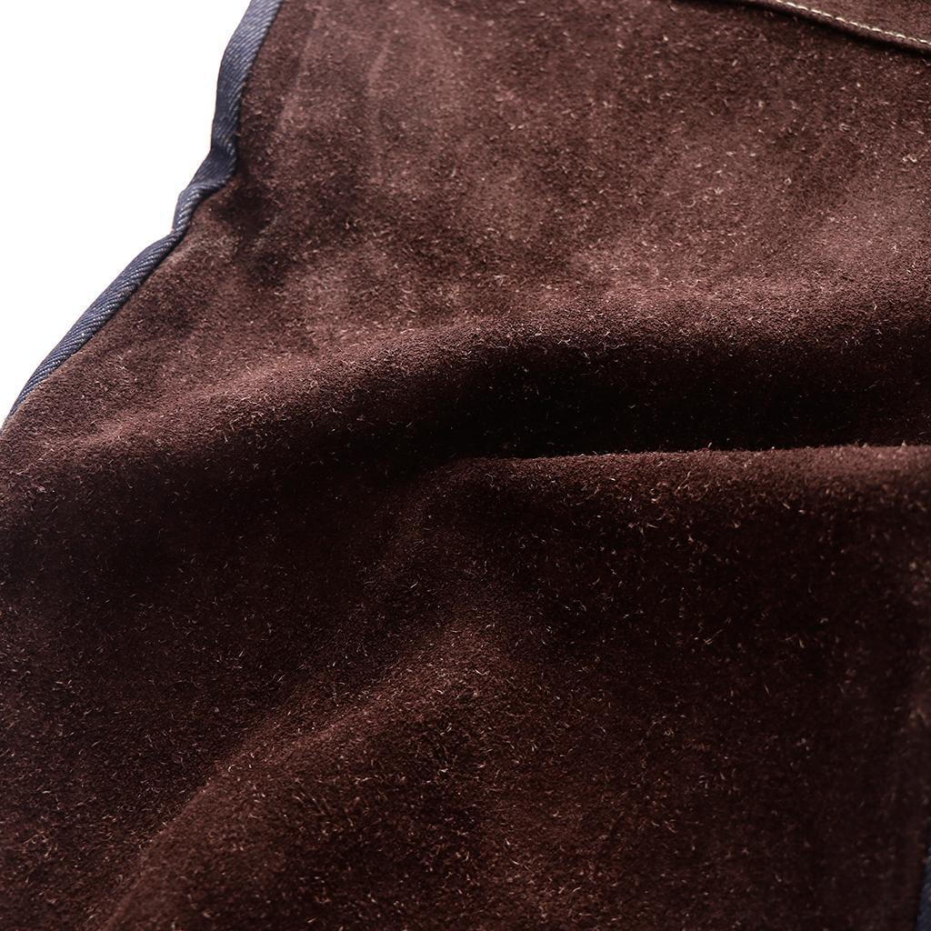 Schweißschutzkleidung Set aus Rindsleder, Braun