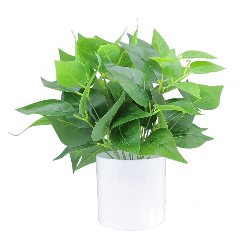 Artificial Pothos Plant Decor Living Room Office Indoor Home Decoration Fake Greenery