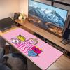 Mr. Men and Little Miss2 Print  Cushion Non-slip Laptop Tablet Big Mousepad XXL Mat Mini PC Playmat With Lock edge