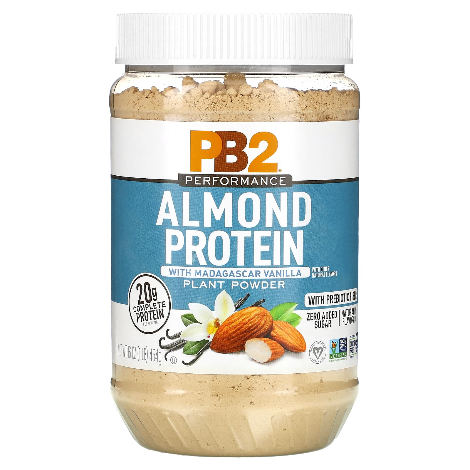 

PB2 Foods, Almond Protein with Madagascar Vanilla, 16 oz (454 g)