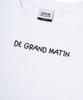 DE GRAND MATIN Front Logo T-Shirt_Weiß