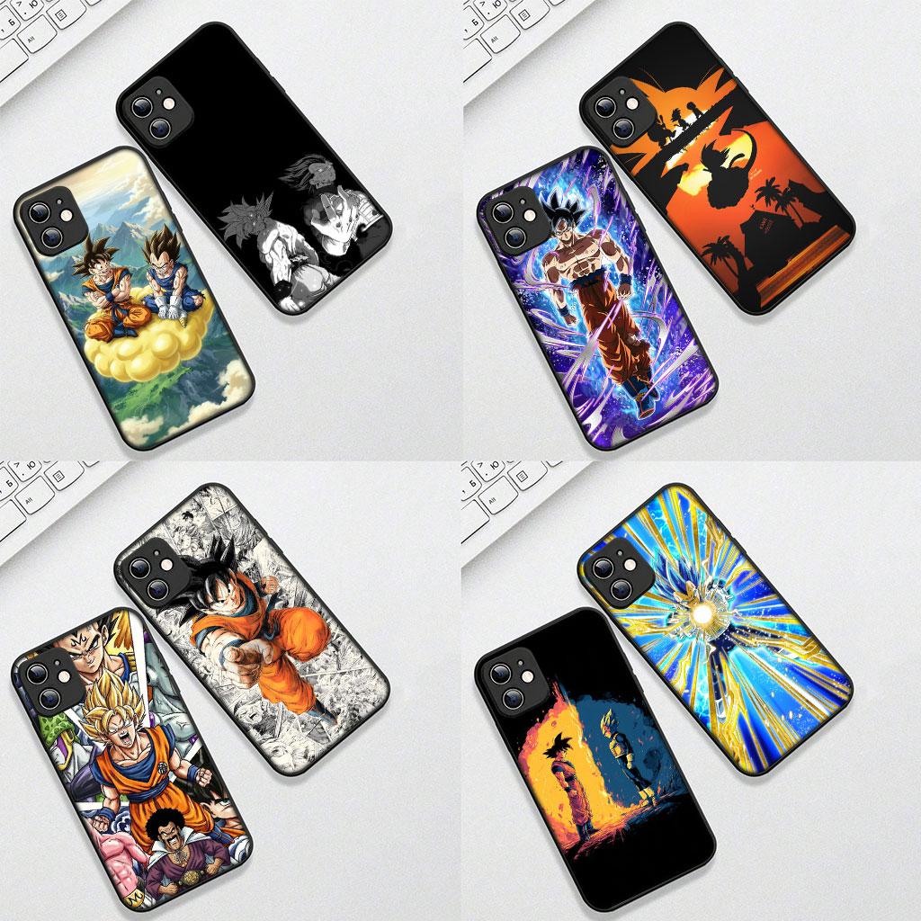 Syn draků Gokus Koule Vegeta DragonBalls Kryt pro Apple iPhone 13 12 Mini XS 11 Pro Max 7 8 Plus + XR SE 2022 2020 SE3 Pouzdro