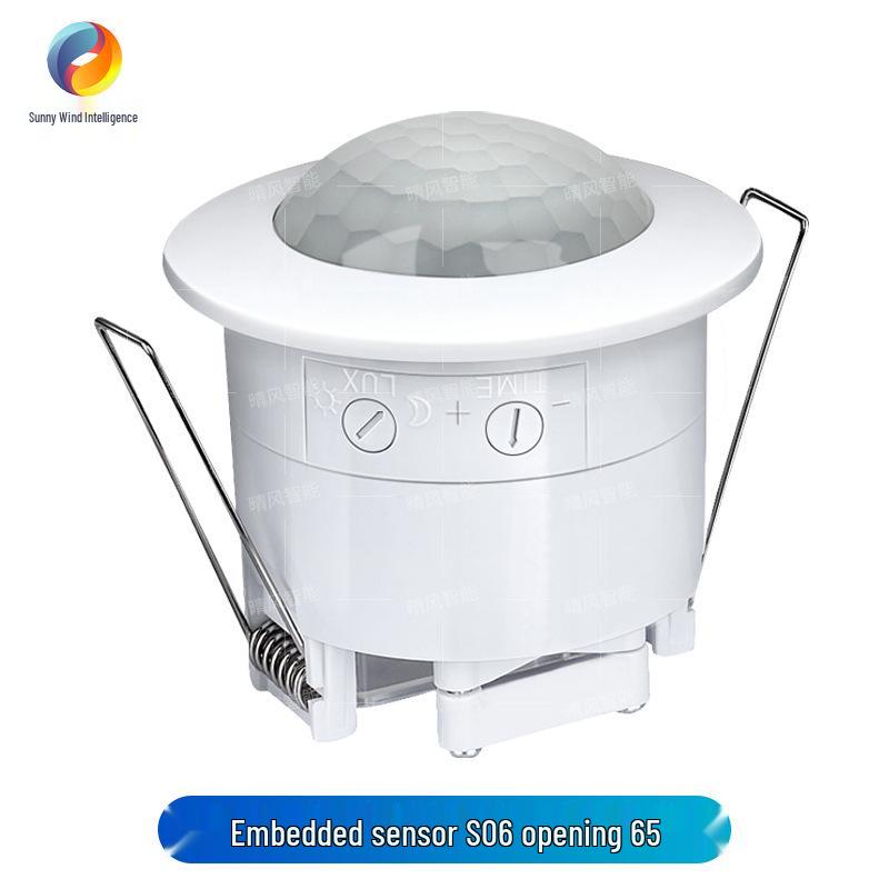 Smart Ceiling-Mount Infrared Sensor with Dimmable Control
