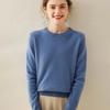 Plus Size Women's Thick Cashmere Raglan Sleeve Sweater