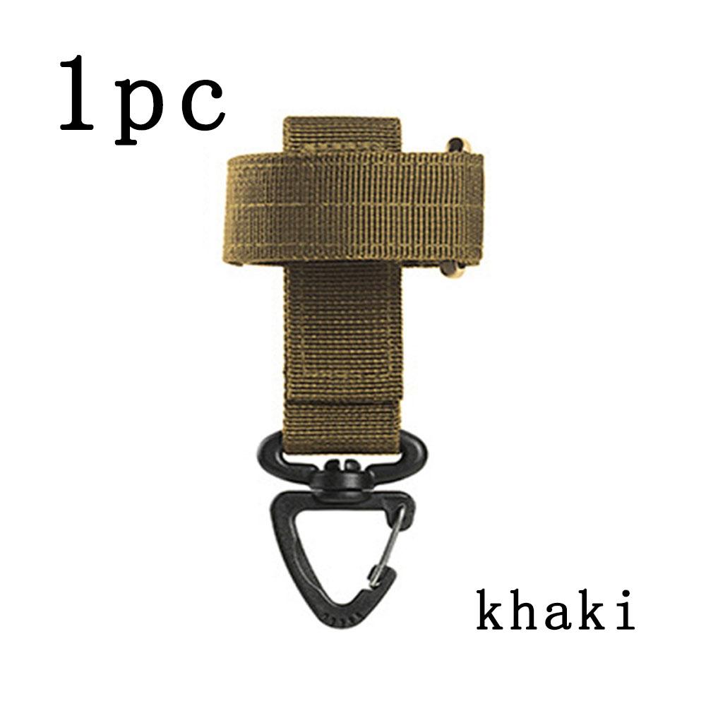1/2pcs new multi-purpose tactical gloves buckle hook ventilator military rope climbing outdoor storage adjust camping hanging