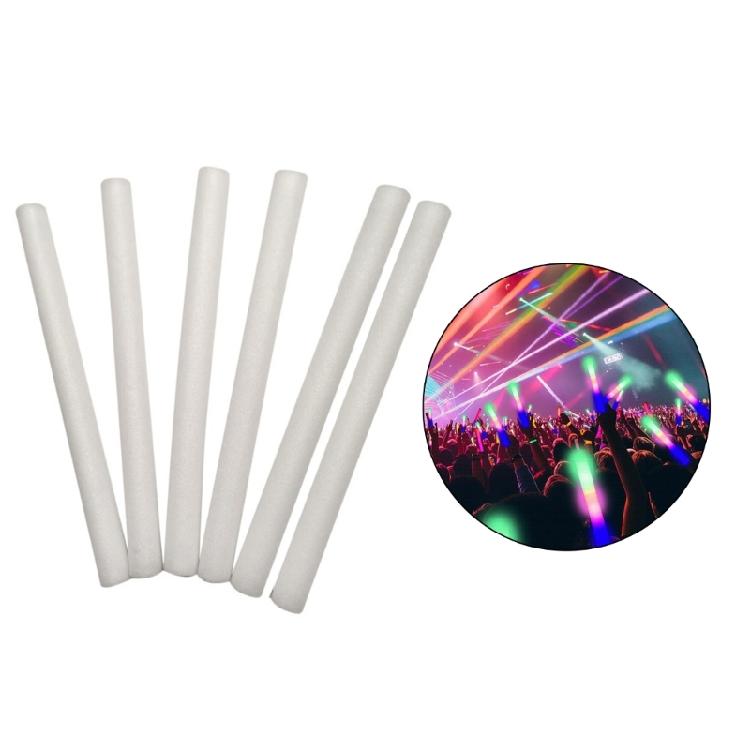 12 Count Foam Glowing in Dark Sticks Color Changing Flashing Modes Party Supplies for Event Weddings Festivals
