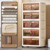 Foldable Multi-Layer Storage Cabinet for Clothing, Snacks, Books, and Toys