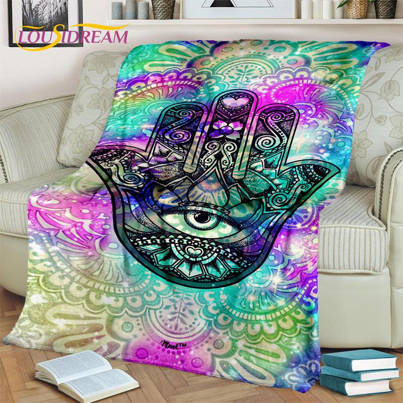 Evil Eye,Eye of Horus,Nazar Tree of Life  Blanket,Soft Throw Blanket for Home Bedroom Bed Sofa Picnic Travel Cover Blanket Kids