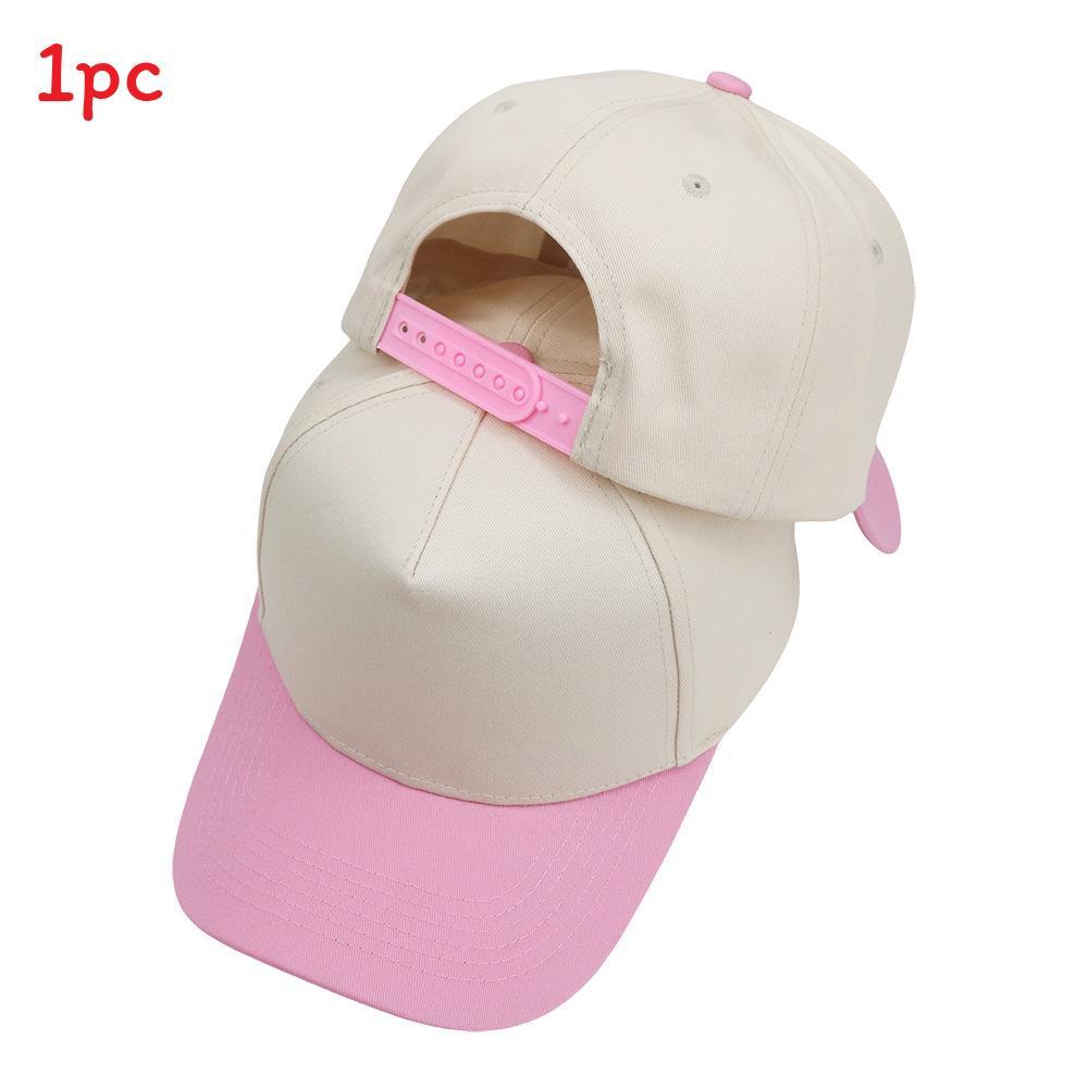 Cotton Baseball Cap With Embroidered Lettering For Casual Men Women Summer Sun Protection