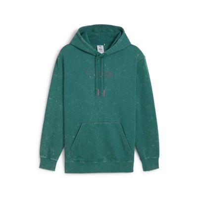 Comfortable Warm Loose Hoodie Men Hoodies Dark-Green 62742786