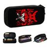 Kawaii Bleach Kenpachi Zaraki Anime Pencil Case for Boys Girls Manga Large Capacity Pen Box Bag School Accessories