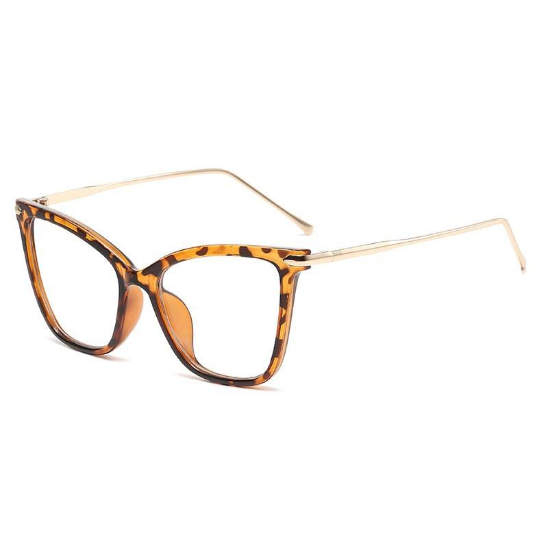 Xiaomi Women Cat Eye Anti Blue Light Glasses PC Metal Frame Zero Power Decor Eyeglasses for Office Daily Computer Wear