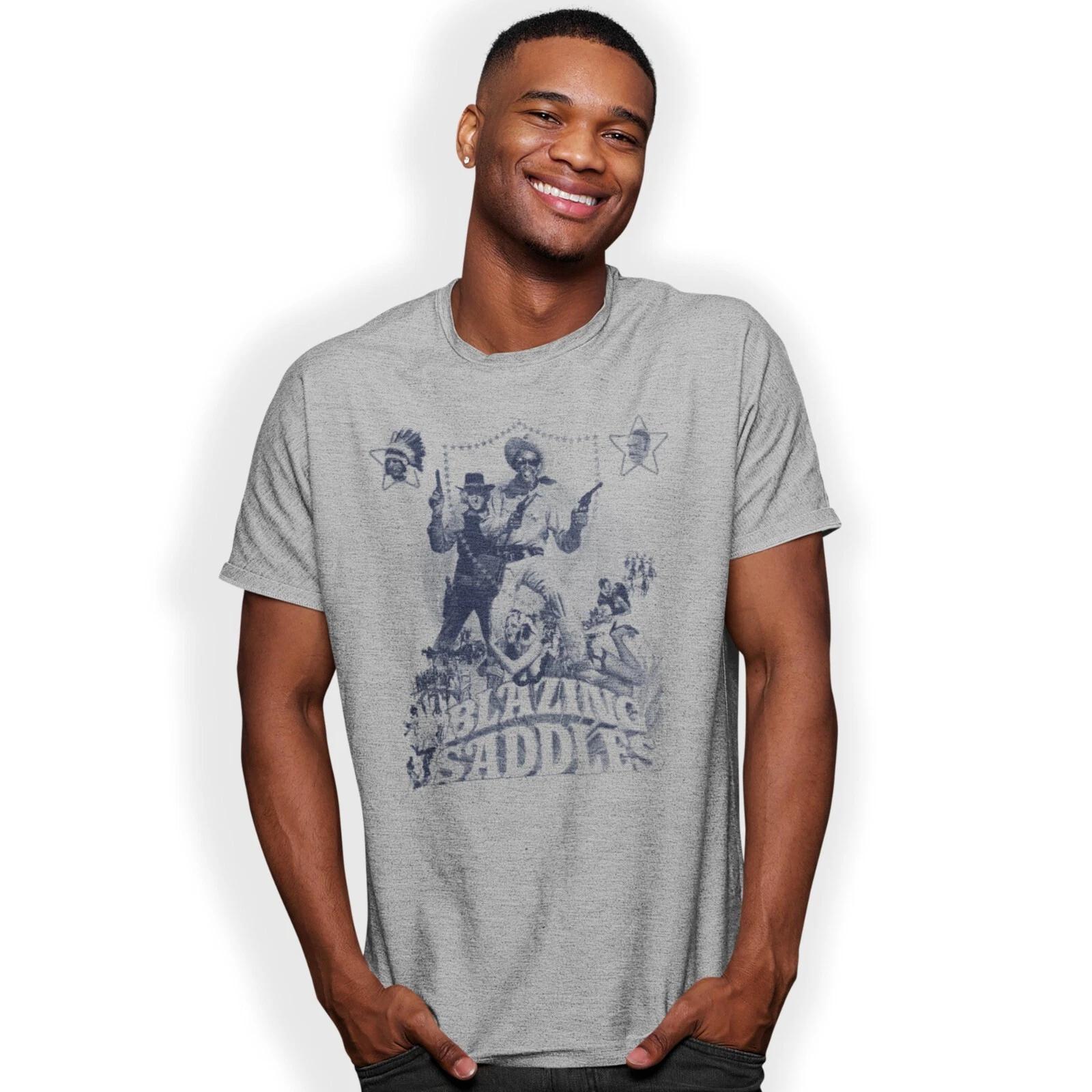 Blazing Saddles Movie Poster T-Shirt (1974) Film Fanatic Size S-5XL 4XL