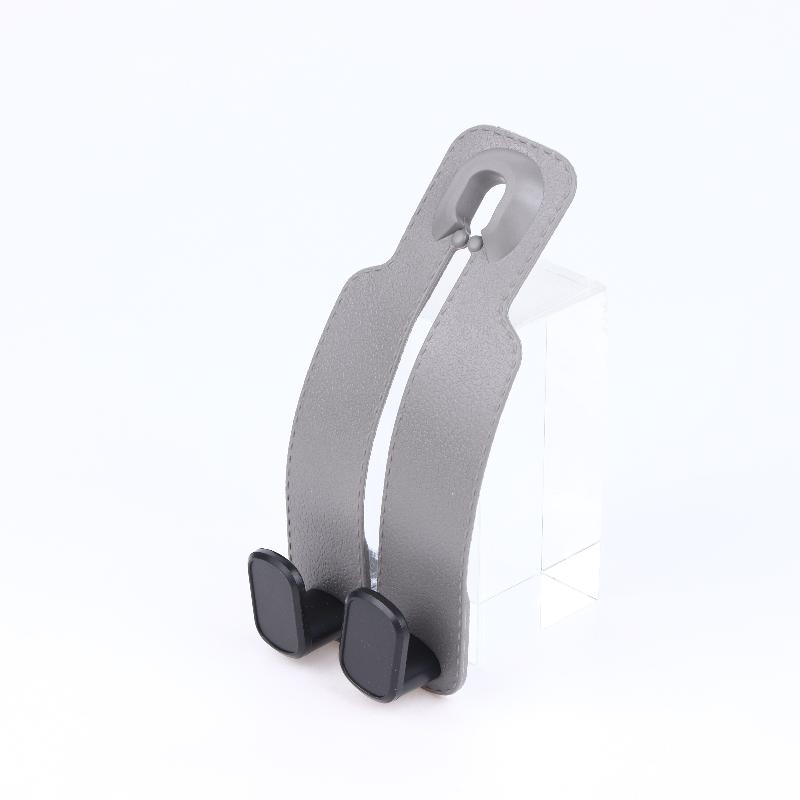 4Pcs Double Hook Car Hook Car Headrest Hooks Hanger For Bags Organizer Holder Clips Auto Fastener Hooks Car