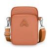 Line Vertical Three-layer Shoulder Bag Women's Solid Color Casual Versatile Mini Messenger Bag Temperament Solid Color Lipstick Change Bag