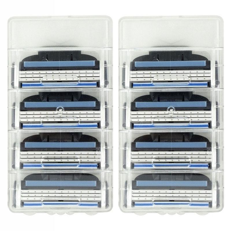 

8 шт. лезвия для бритья для мужчин, лезвия для бритья для Mache 3