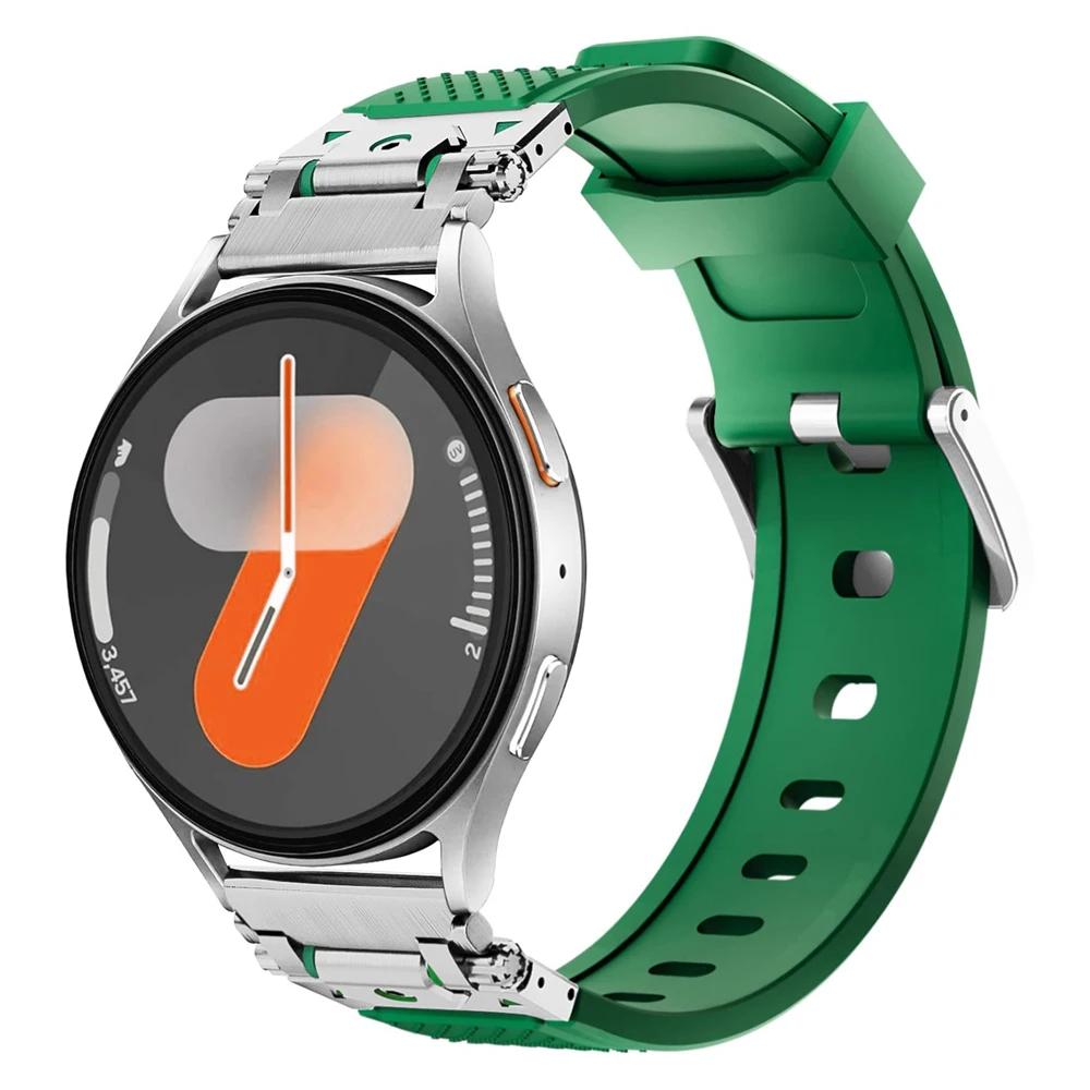 20mm 22mm Silicone Strap for Huawei Watch GT5 Pro 46mm Sport Band for Samsung Galaxy 7 6 5 40/44mm Bracelet for Amazfit Active 2