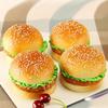 Fake Hamburger Decoration Artificial Bread Sketching Props Educational Toys PU  Prop for Shop Window Home Decor & Photo Shoot