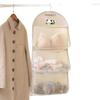 Socks Storage Hanging Bag Wardrobe Dormitory Storage Mesh Pocket Underwear Storage Wall Hanging Finishing Storage Bags
