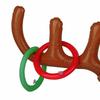 5pcs/lot Santa Funny Reindeer Antler Christmas Toy Children Kids Headgear Inflatable Hat Ring Toss Christmas Supplies Toy