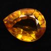 Natural Yellow Sapphire Loose Gemstone 10.84 Ct Pear Shape September Birthstone for Gem Collections