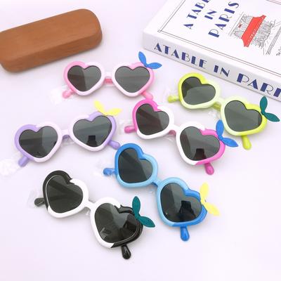 Fashion Silicone Children'S Sunglasses Trend Polarized Girls Cute Bow Sunglasses Boys Glasses