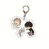 6CM Anime 19 Days Keychain Mo Guanshan Old Xian He Tian Jian Yi Manga Youth Acrylic Pendant Figure Key Chain For Children Gifts