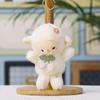 Soft Plush Sheep Keychain Cute Fluffy Appearance Bag Pendant Sturdy Key Accessory for Handbag Decor Holiday Gifts