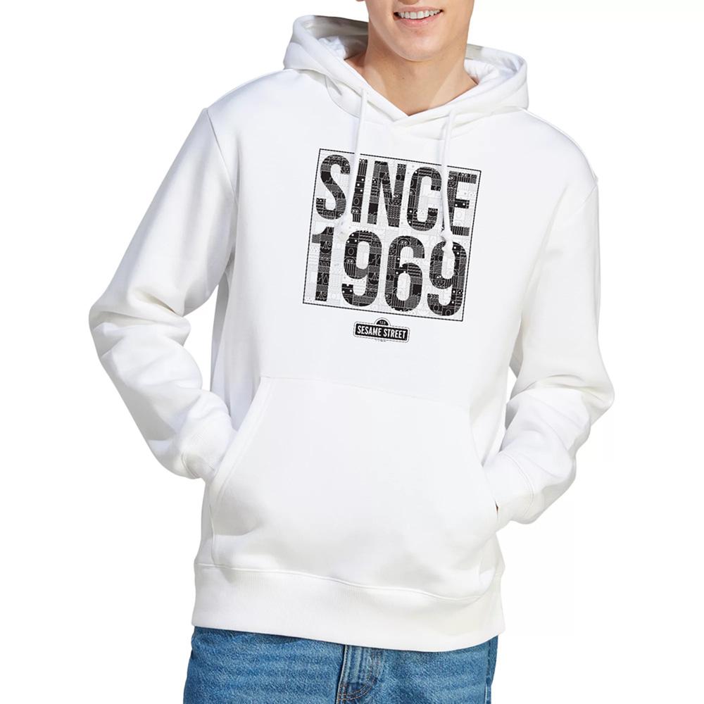 Sesame Street Unisex Adult Since 1969 Patterned Hoodie