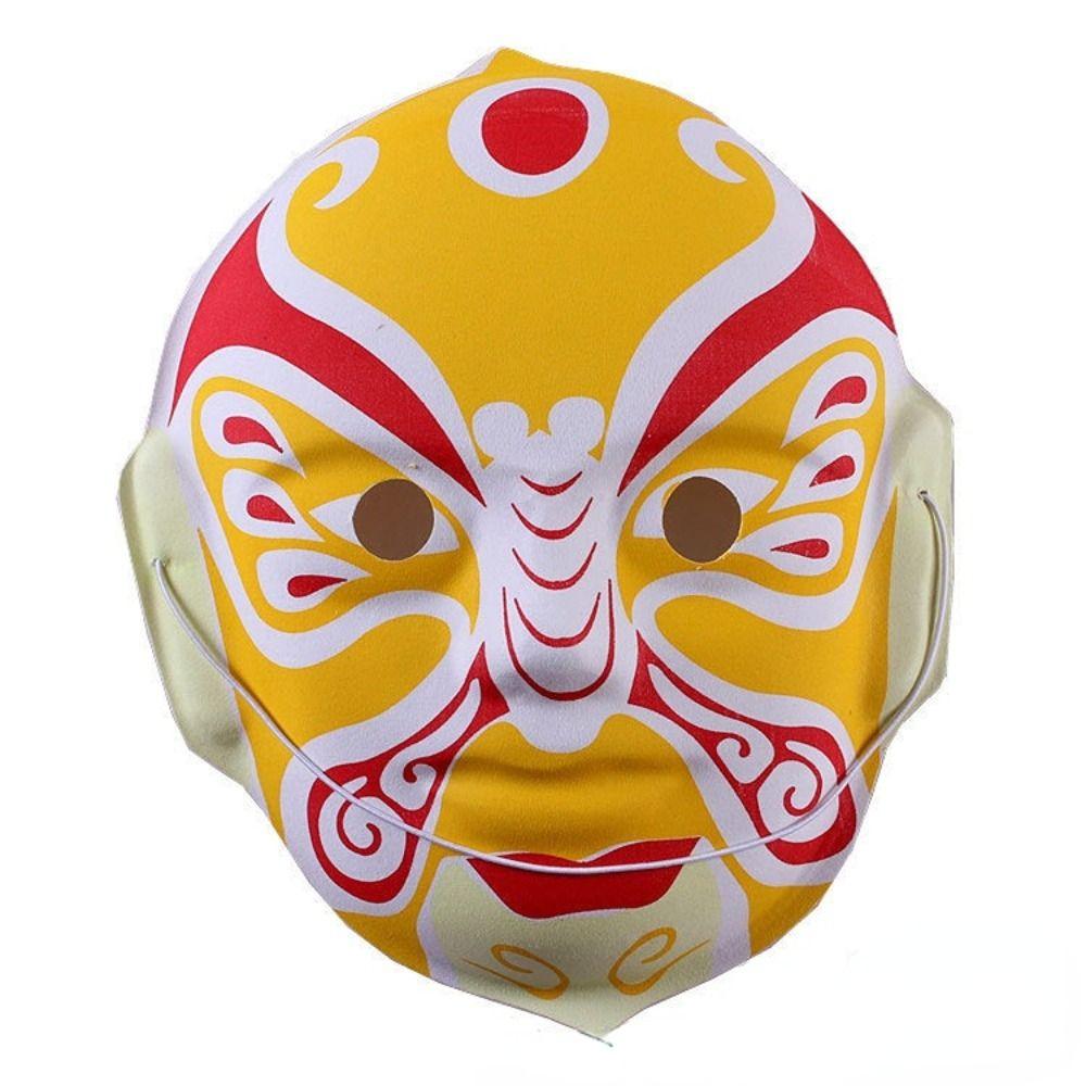 

Home Decorative Sichuan Opera Mask Flocking Mask Props Opera Face-changing Props Props Accessories