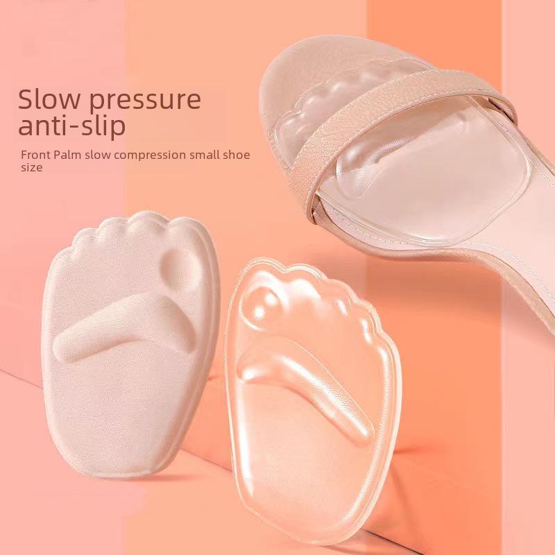 

Comfortable Silicone Non-Slip Shock-Absorbing Forefoot Pad for Women 9*6.5cm