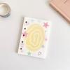 Hisocute M5 Cartoon Girl Planner: Fresh Style PVC Loose-Leaf Snap Pocket Notebook