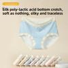Female Spring and Summer Small Fresh 10A Class Antibacterial No Trace Breathable Briefs