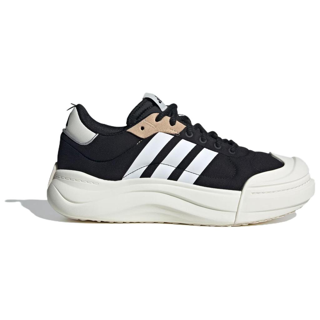 adidas Maxxcourt Spw Round Toe Lace-Up Durable Low-Top Casual Shoes Unisex Casual Shoes Black White IH6058