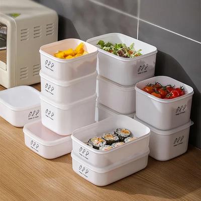 Food Containers With Lids Meal Prep Container Airtight Food Storage Lunch Box Refrigerator Fresh-Keeping Box for Kitchen & Home
