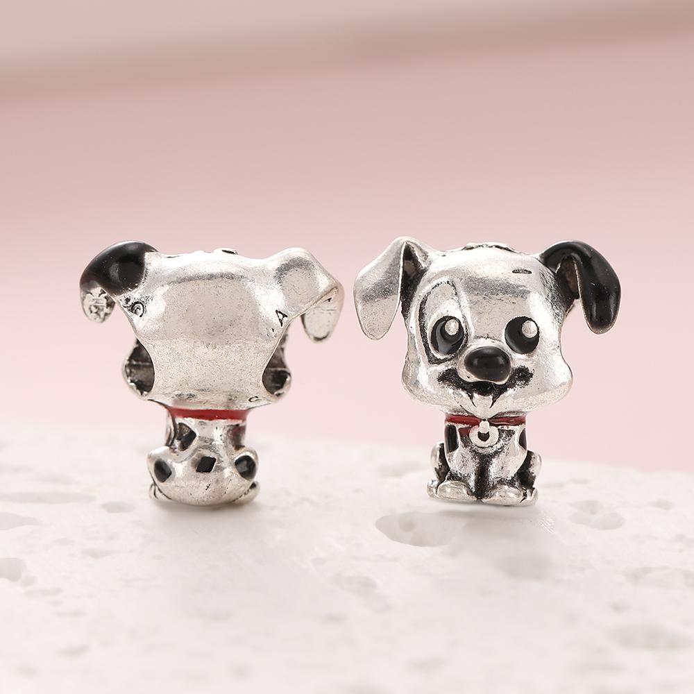 2 PCS/Lot MIX Style Colorful Enamel Minnie Stitch Charms Beads Pendant for DIY Jewelry Making Accessories